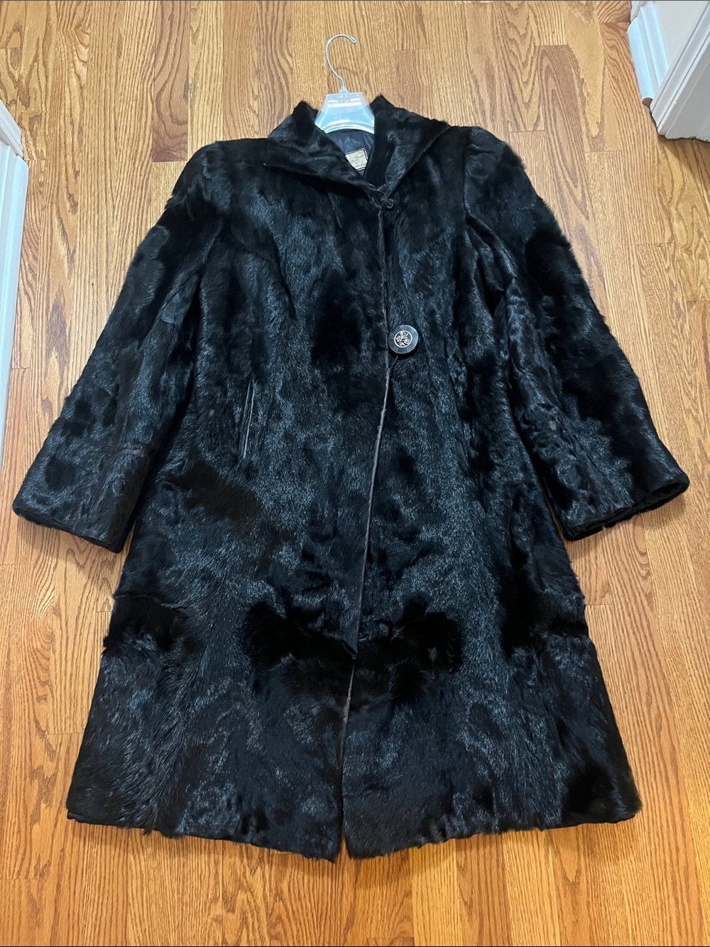 Vintage Sheared Mink Fur Coat - Long
